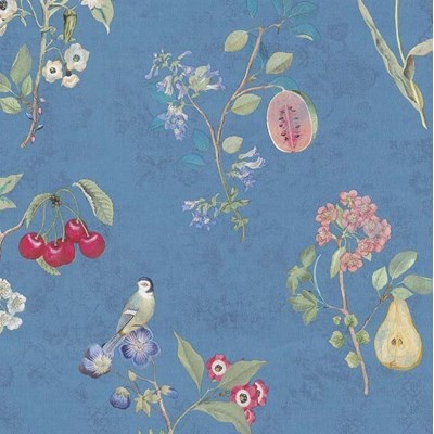 PiP Studio Tapet Cherry Pip Dark blue