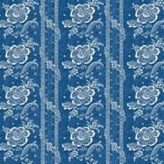 Ralph Lauren Tyg Batik Florette Chambray Blue