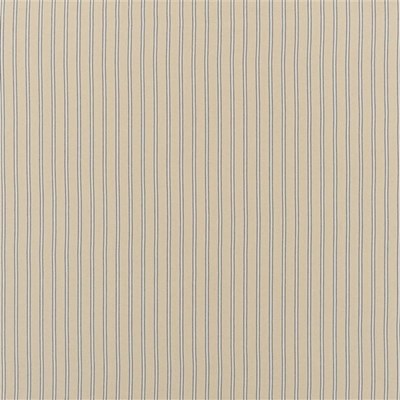 Ralph Lauren Tyg Amelot Ticking Linen Blue