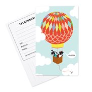 Ejvor Inbjudningskort Ballong 6-pack
