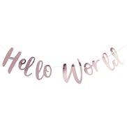 Ginger Ray Girlang Hello world