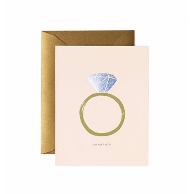 Rifle paper co Kort Congrats Engagement
