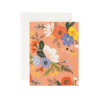 Rifle paper co Kort Lively Floral Pink