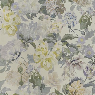 Designers Guild Tapet Delft Flower Pewter