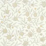 William Morris & Co Tapet Pure Fruit Horned Poppy/Grey