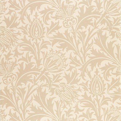 William Morris & Co Tapet Pure Thistle Linen