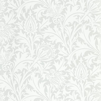 William Morris & Co Tapet Pure Thistle Grey Blue