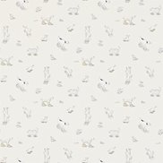 Sanderson Tapet Dogs in Clogs Vanilla