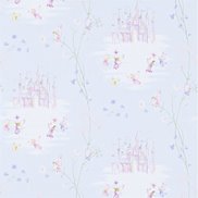 Sanderson Tapet Fairy Castle Blue