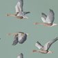 Sanderson Tapet Elysian Geee Blue Clay
