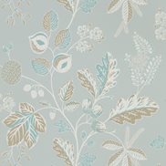Sanderson Tapet Warwick Blue Grey