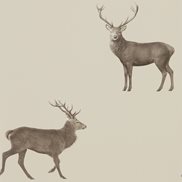 Sanderson Tapet Evesham Deer Birch