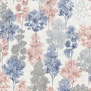 Intrade Tapet Whinfell Coral Navy