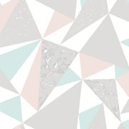 Intrade Tapet Glacier Soft teal Pink