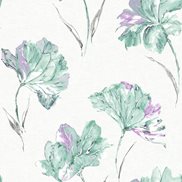 Intrade Tapet Azalea Heather Teal
