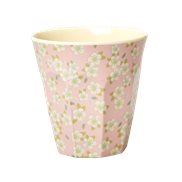 Rice Mugg Small Flower Pink Medium