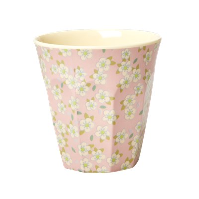 Rice Mugg Small Flower Pink Medium
