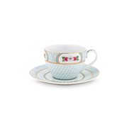 PiP Studio Kopp med fat Blushing Birds White