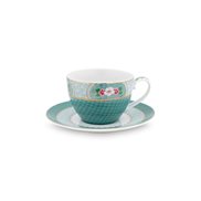 PiP Studio Kopp med fat Blushing Birds Blue