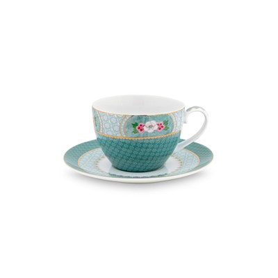 PiP Studio Kopp med fat Blushing Birds Blue