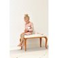 Majvillan Tapet Holly Gold/Creme white