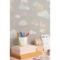 Majvillan Tapet Rainbow treasures Mud grey