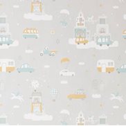 Majvillan Tapet Above the clouds Soft grey
