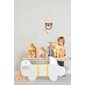Majvillan Tapet Dreamy clouds Soft grey