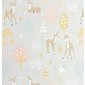 Majvillan Tapet Golden woods Soft grey