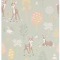 Majvillan Tapet Golden woods Dusty green