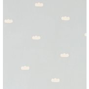 Majvillan Tapet Dreamy clouds Dusty blue