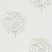 Sanderson Tapet Bay Tree Dijon/Mole