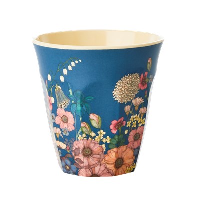 Rice Mugg Flower Collage Medium