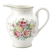 GreenGate Mjölkkanna Aurelia white