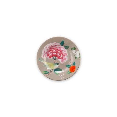 PiP Studio Tallrik Blushing Birds Khaki 12 cm
