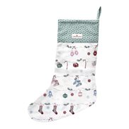 GreenGate Julstrumpa Jingle bell White