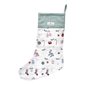 GreenGate Julstrumpa Jingle bell White