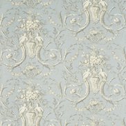 Sanderson Tapet Cherubs Toile Sly/Graphite/Cream