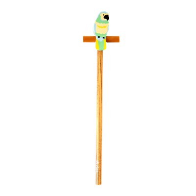 Rice Penna med sudd Parrot Blue