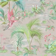 PiP Studio Tapet Palm Scene Grey
