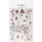 Creativ Company Etiketter Blommor 72 st