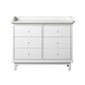 Oliver Furniture Skötbord Seaside White 6  lådor