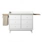 Oliver Furniture Skötbord Seaside White 6  lådor