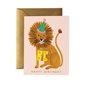 Rifle paper co Kort Lion Birthday