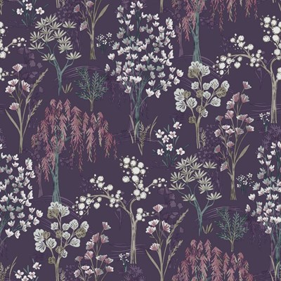 Intrade Tapet Kleder Purple