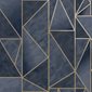 Intrade Tapet Charon Navy/Gold