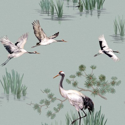 Intrade Tapet Heath Duck egg