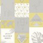 Intrade Tapet Adventure Yellow/Grey