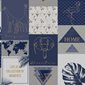 Intrade Tapet Adventure Navy