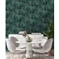 Intrade Tapet Charon Teal/Gold